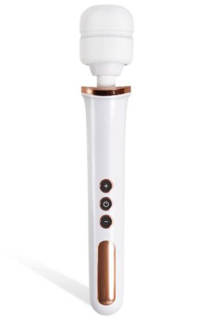 Adam and Eve 13" Wand Massager with Silicone Head - Rose Gold Edition