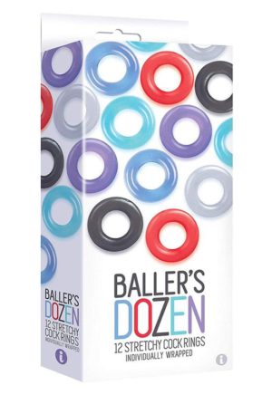 Ballers Dozen - 12-Piece Cock Ring Set