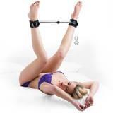 DOMINIX Deluxe 20 Inch Expandable Spreader Bar with Heavy Leather Cuffs