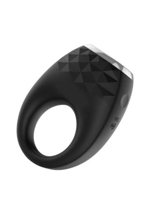 Diamonds - The Prince Rechargeable Cock Ring (Black)