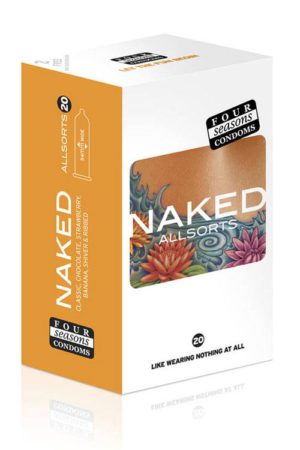 Four Seasons Naked Allsorts Condoms (20 Pack)