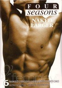 Four Seasons Naked Larger Condoms - 6 Pack