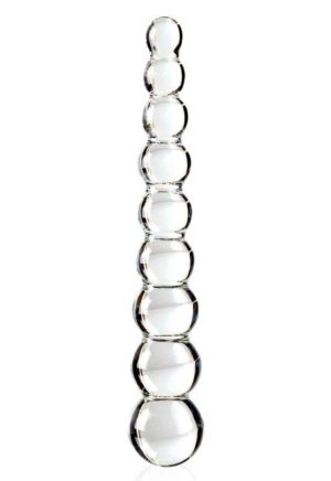 Icicles Glass Dildo No.2 - Anal Beads
