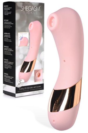 Inmi 6.75" Clitoral Suction Stimulator with Tickling Bead