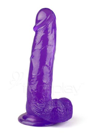 Jelly Studs Dildo (Purple)