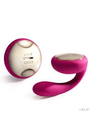 Lelo Ida Premium Remote Controlled Couples Vibrator - Cerise