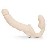Lifelike Lover Luxe Posable Realistic Vibrating Strapless Strap-On