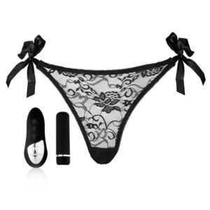 NU Sensuelle Remote Controlled Pleasure Panty (Black)