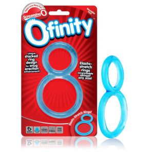 Ofinity - Double Cock Ring (Blue)