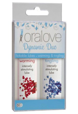 Oralove - Sensations Oral Lubricant 2 Pack (Warming and Tingling)