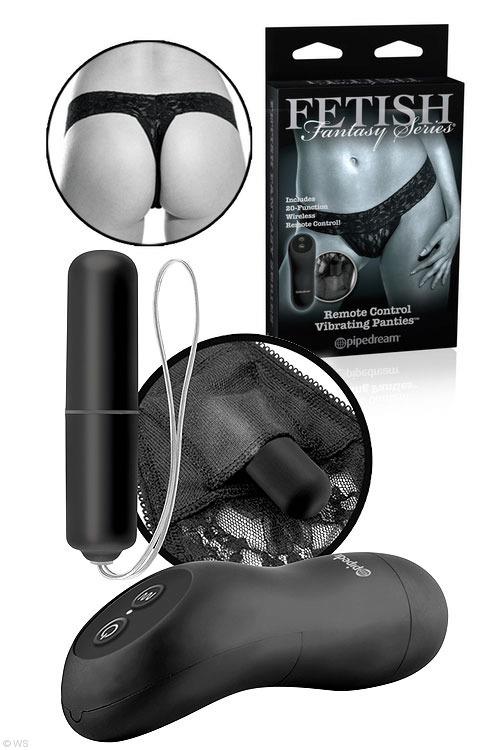 Pipedream Fetish Discreet Vibrating Panty With Remote (Standard Size)