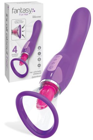 Pipedream Pump With Tongue & Vibrating G-Spot Handle