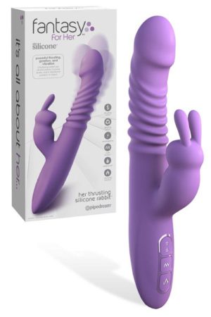 Pipedream Thrusting 9.5" Rabbit Vibrator With Heat Function