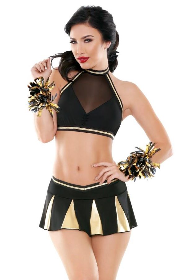 Play - Crowd Pleaser Cheerleader Costume Set (S/M)