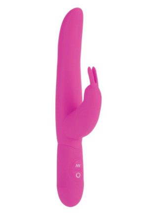 Posh Silicone Bounding Bunny Vibrator - Pink