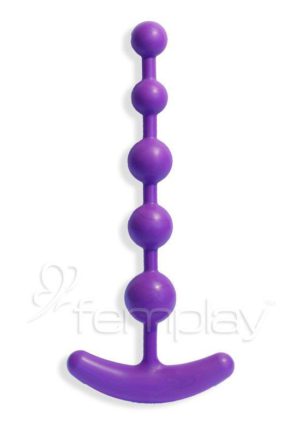 Pure Unisex Anal Beads - Purple