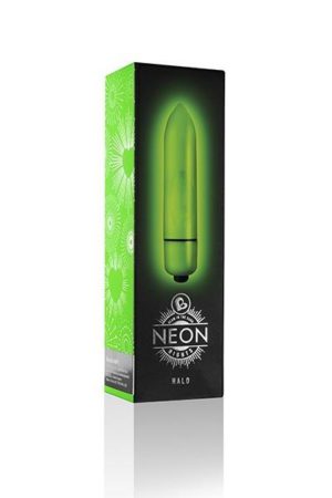 RO-80mm Neon Glow-in-the-Dark Bullet (Halo Green)