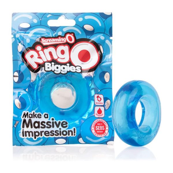 RingO Biggies Cock Ring (Blue)