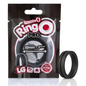 RingO Pro Cock Ring - Large Black