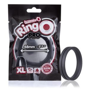 RingO Pro Cock Ring - XL Black