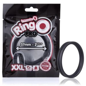 RingO Pro Cock Ring - XXL Black