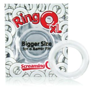 RingO XL Cock Ring - Clear