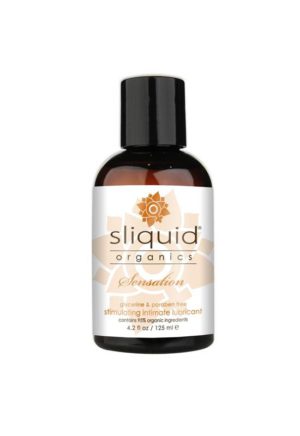 Sliquid Organics - Natural Stimulating Lubricant (Tan Label) - 125ml