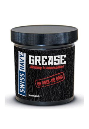 Swiss Navy Grease - Oil-Based Lubricant - 473ml