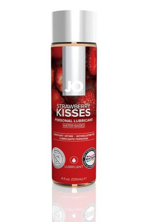 System JO Strawberry Kiss H2o Flavoured Lubricant (120ml)