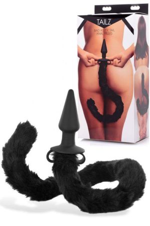 Tailz 4" Anal Plug with Long Cat Tail