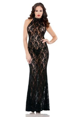 Tease - Coco High Neck Gown with G-String (Extra Large)