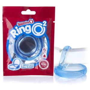 The RingO2 Cock Ring by Screaming O (Blue)