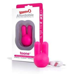 Toone Rechargeable Flexible Vibe - by Screaming O (Pink)