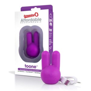 Toone Rechargeable Flexible Vibe - by Screaming O (Purple)