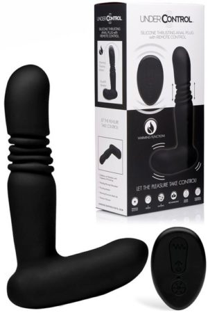 Under Control 5" Thrusting Silicone Butt Plug with Remote
