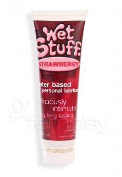 Wet Stuff Strawberry Flavoured Lubricant - 100g