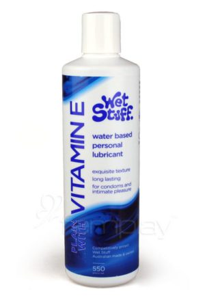 Wet Stuff With Vitamin E - Flip Top Lubricant - 550ml