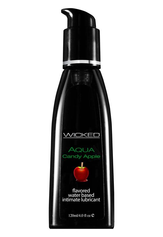 Wicked - Aqua Candy Apple Flavoured Lube - 120ml
